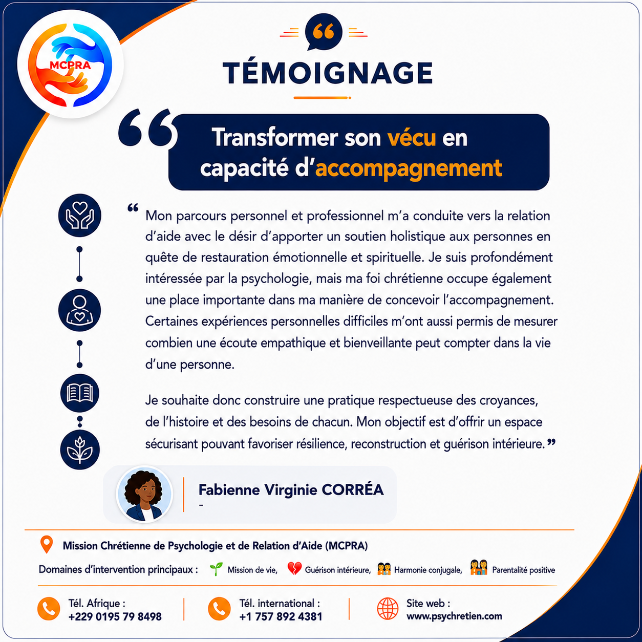 Avis en image — témoignage formation MCPRA 5