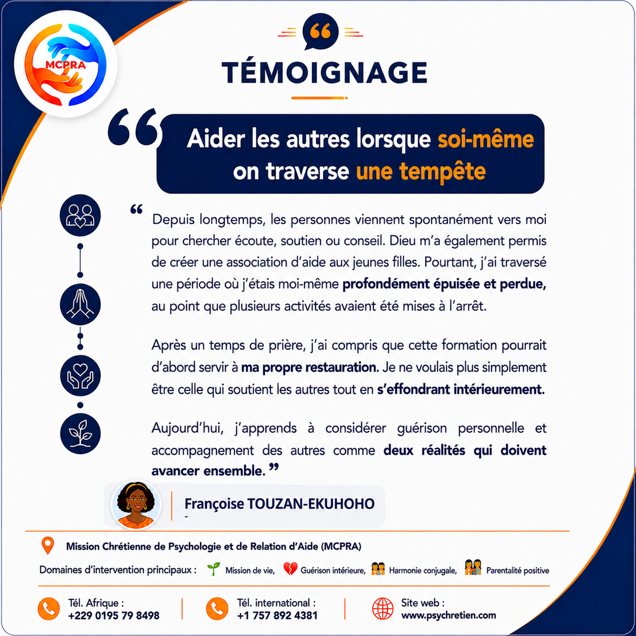 Avis en image — témoignage formation MCPRA 11