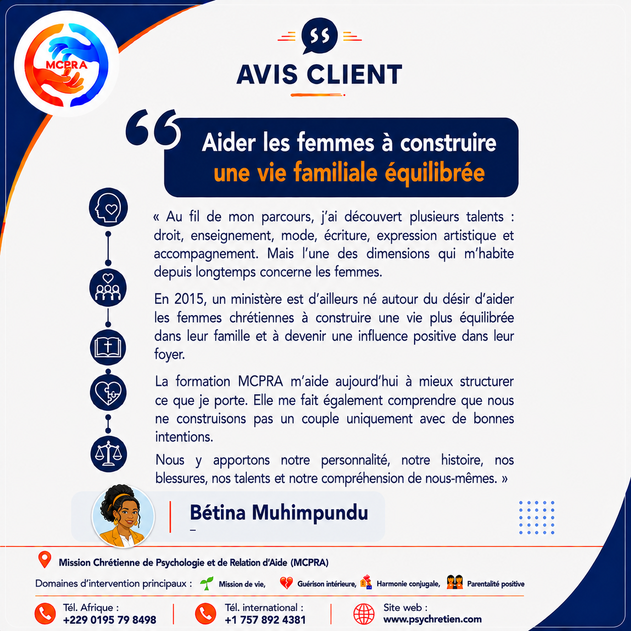 Avis en image — témoignage événement MCPRA 3