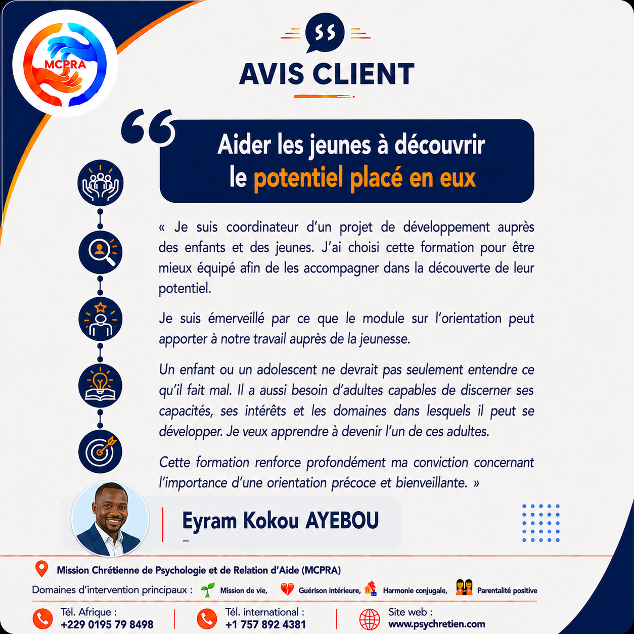 Avis en image — témoignage parentalité positive MCPRA 4