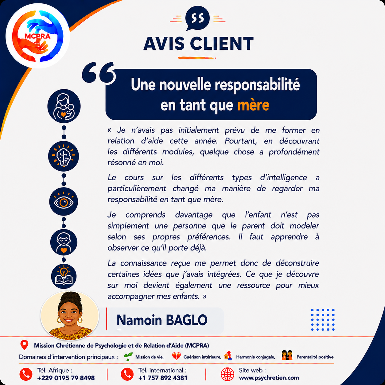 Avis en image — témoignage parentalité positive MCPRA 7