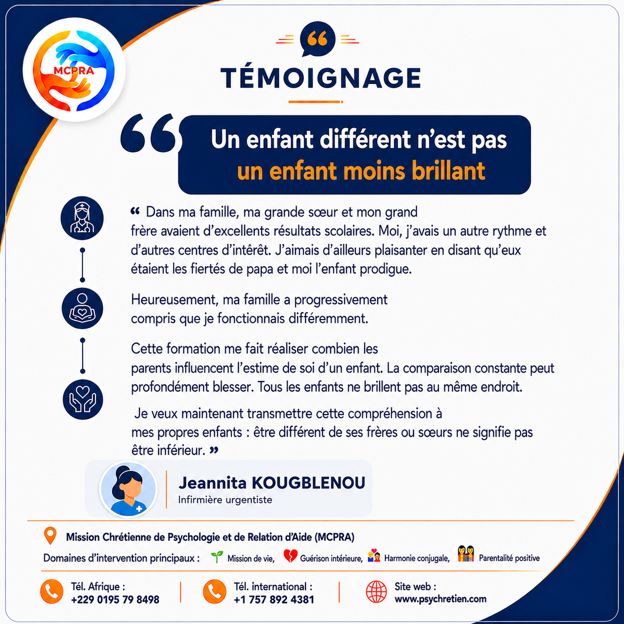 Avis en image — témoignage parentalité positive MCPRA 12